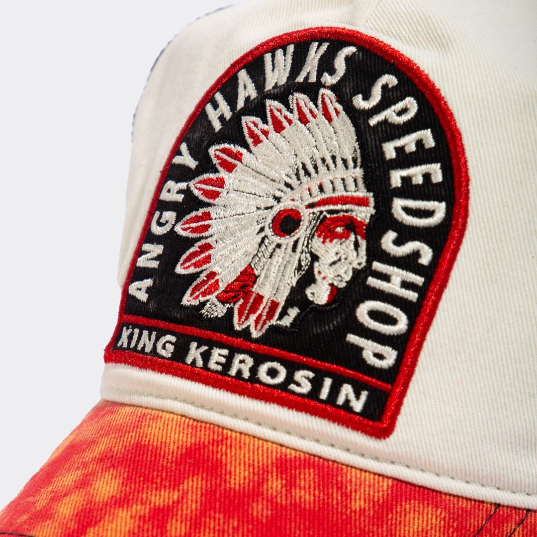 King Kerosin Angry Hawks Speedshop Trucker berretto Figura 3