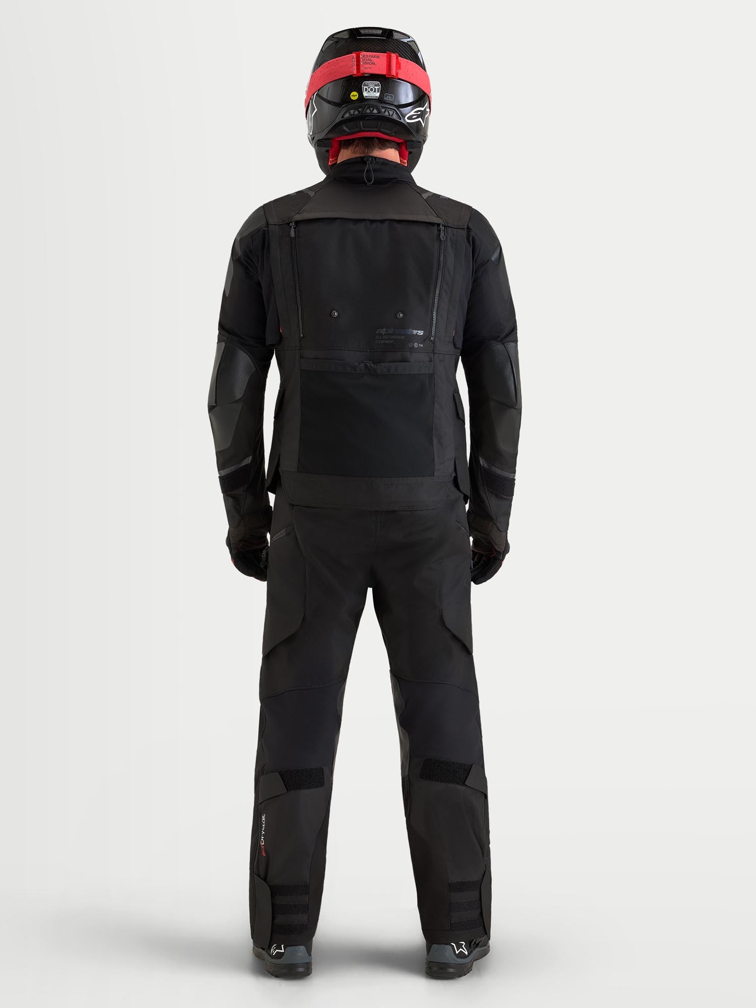 Alpinestars Harok V2 Drystar Chaqueta Textil de Motocicleta Impermeable negro 2XL Figura 5