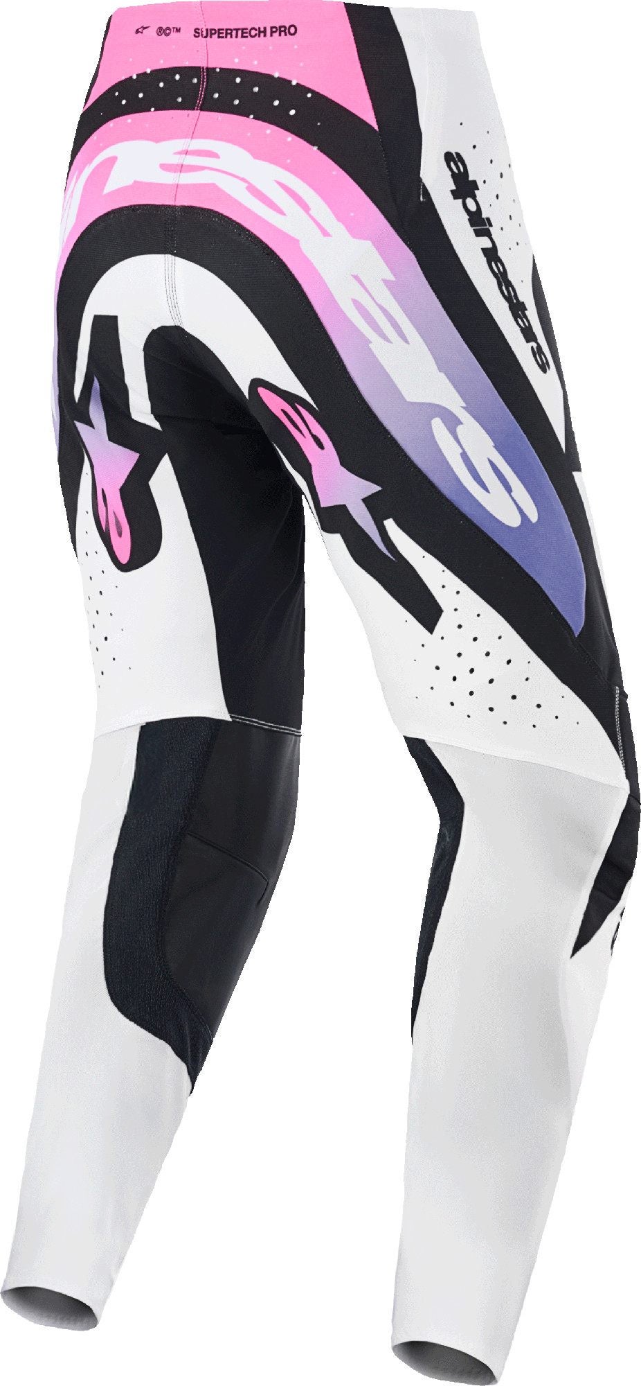 Alpinestars Supertech Pro Vista Motocross Pants white/purple 36 Figure 2