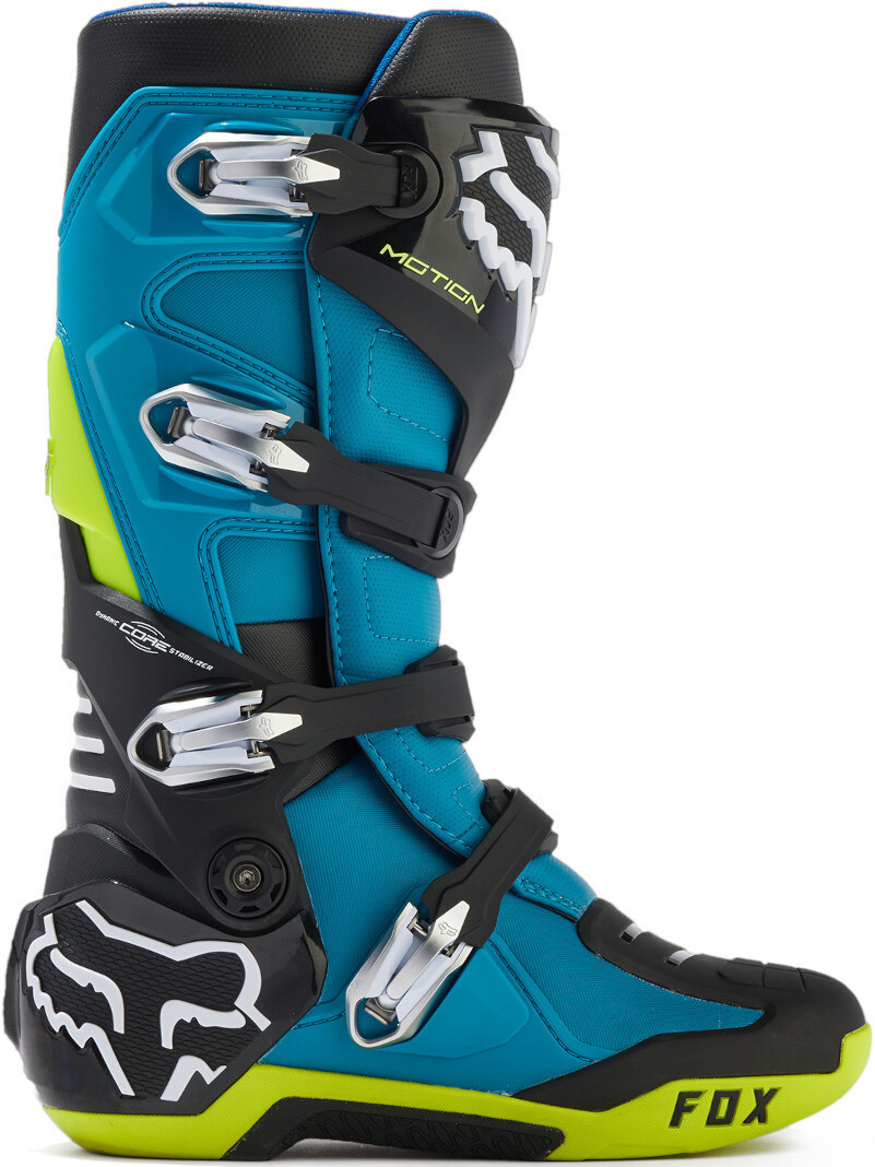 FOX Motion Stivali Motocross blu/nero 8 Figura 2