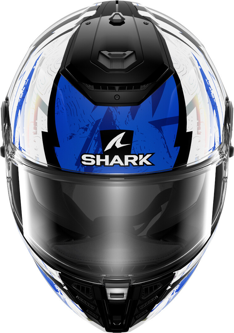 Shark Spartan RS Hibolt Hjälm svart/vit/blått XL (61/62) Figur 3
