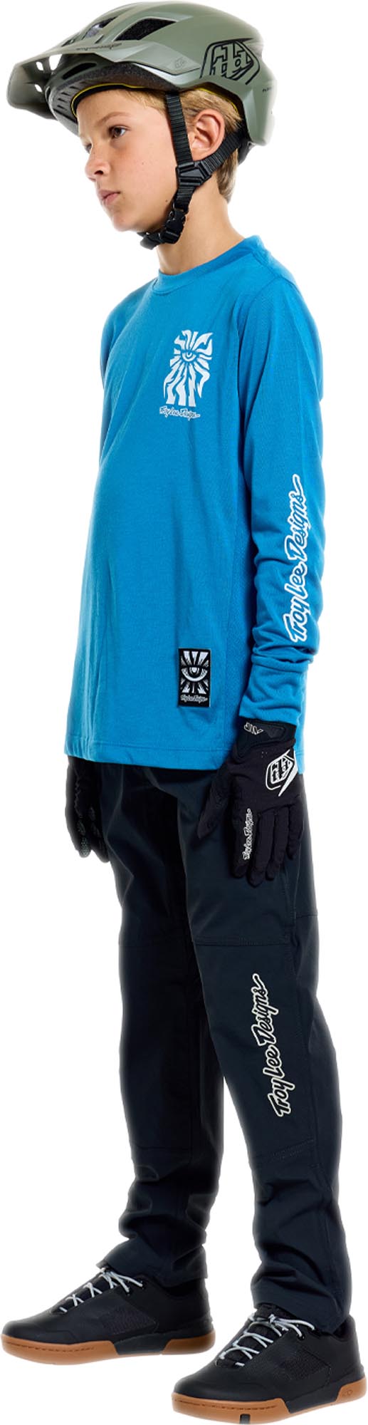 Troy Lee Designs Skyline Ride One Eye Ungdoms cykeltrøje L Figur 14