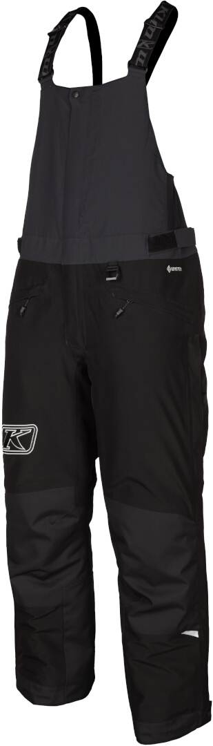 Klim Klimate 2022 Snowmobile Bib Pants black Short L Figure 1
