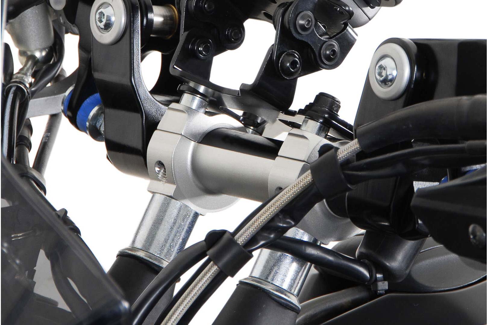 SW-Motech Bar riser - H=28 mm. Prata. Modelos KTM. Figura 2