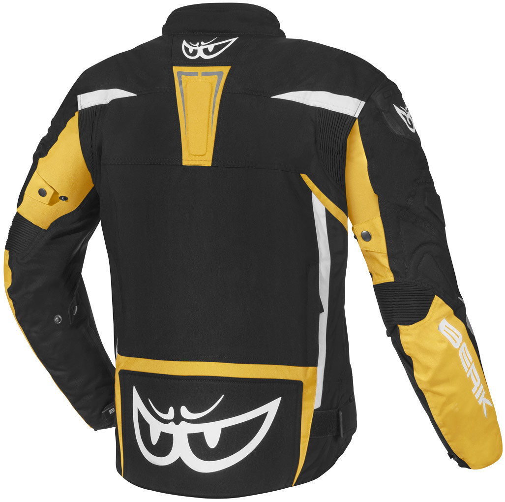 Berik Bad Eye Waterproof Motorcycle Textile Jacket black/yellow 54 Figure 2