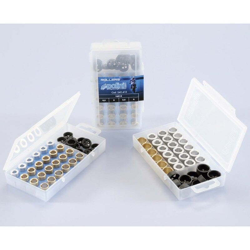 POLINI Caixa de rolos 16x13mm 2,5-3-3,5-4gr - Conjunto de 24 Figura 2