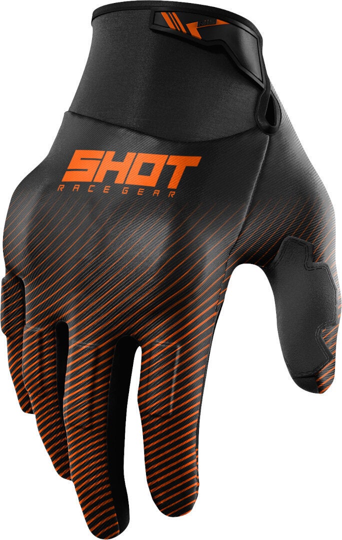 black/orange