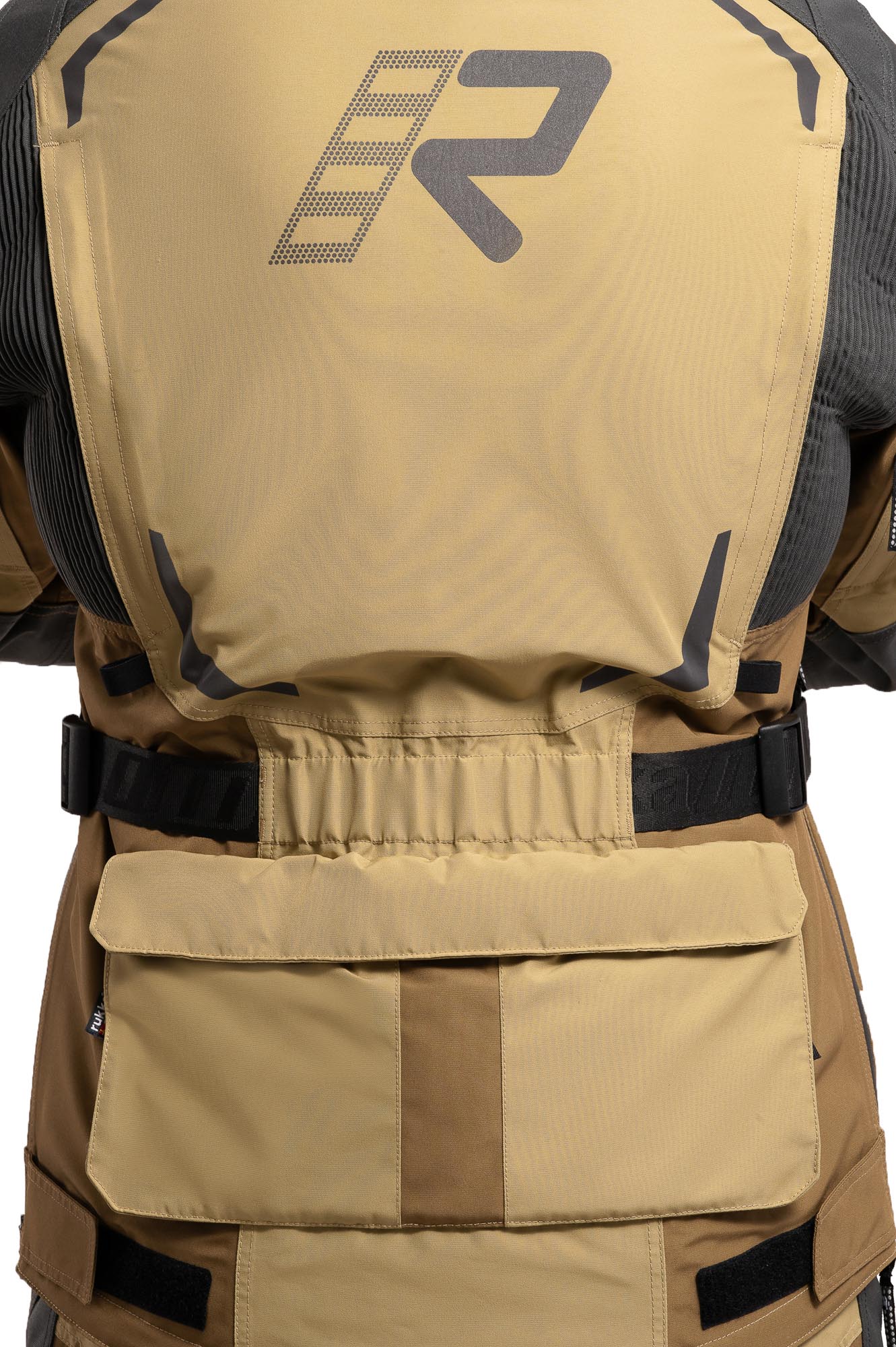 Rukka Ventu-R Chaqueta textil impermeable para motocicleta Caqui 62 Figura 4