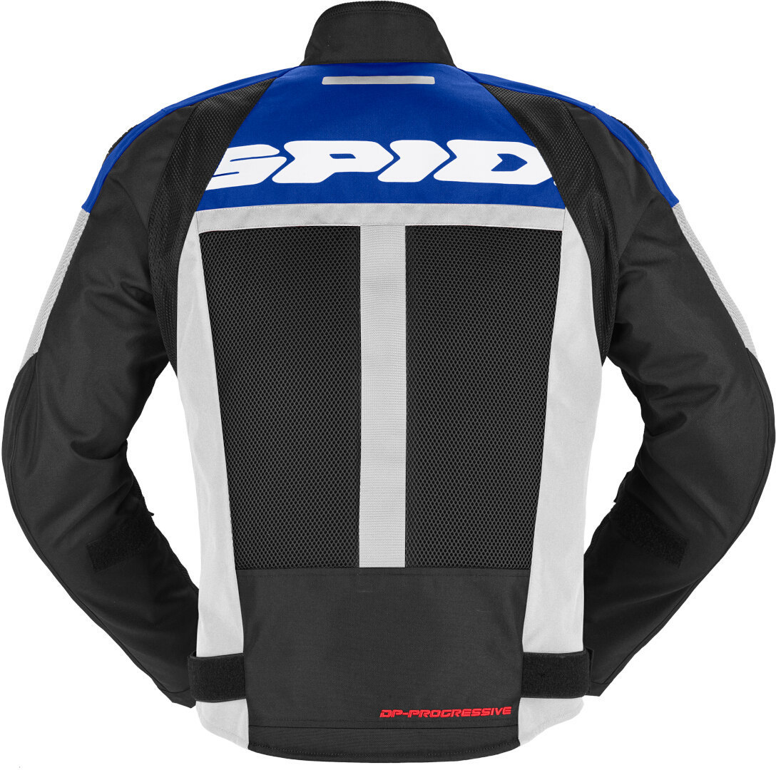 Spidi Progressive Net WindOut Motorcycle Textile Jacket black/white/blue/red L Figure 2