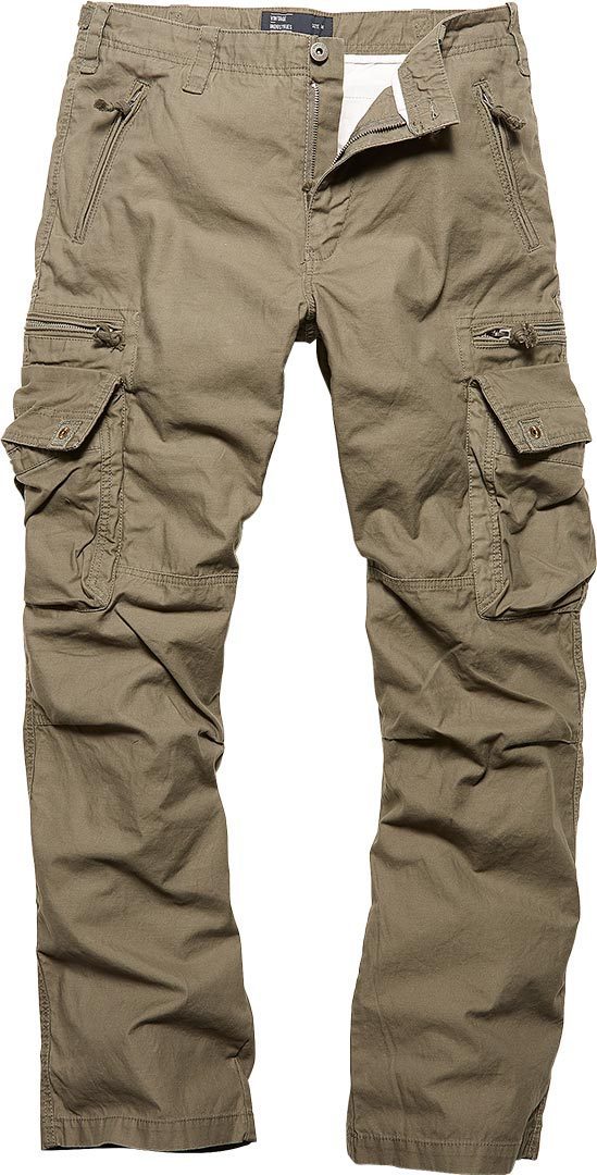 Vintage Industries Rico Broek Olive S Figuur 1