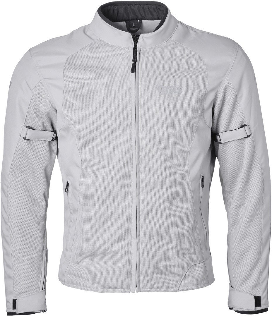 GMS Fiftysix.7 Moto textilní bunda bílá 5XL Obrázek 1