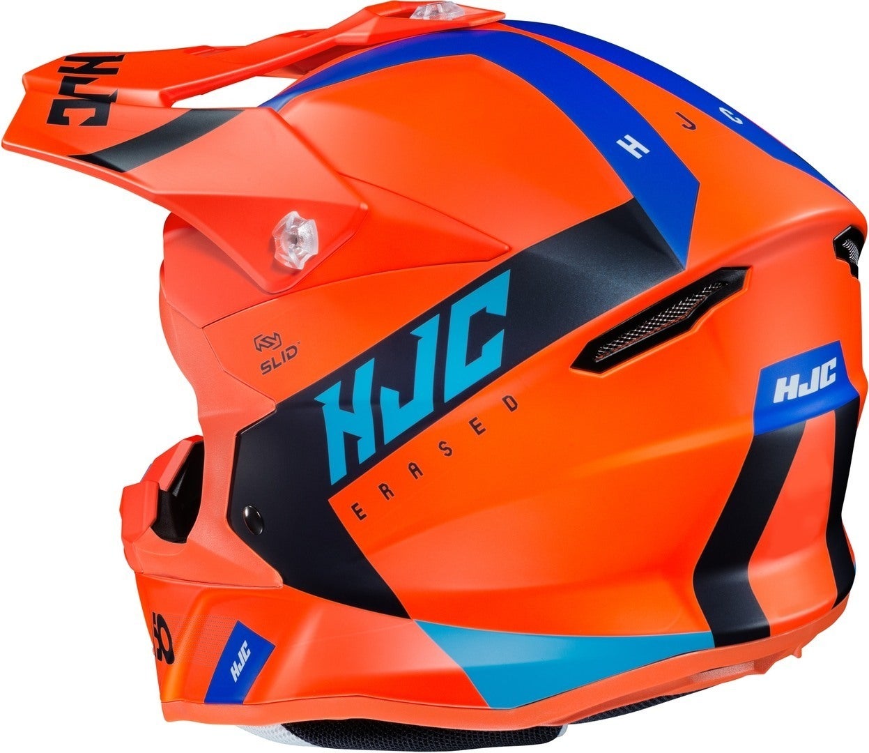 HJC i50 Erased Casco Motocross Arancione/blu M (57/58) Figura 2