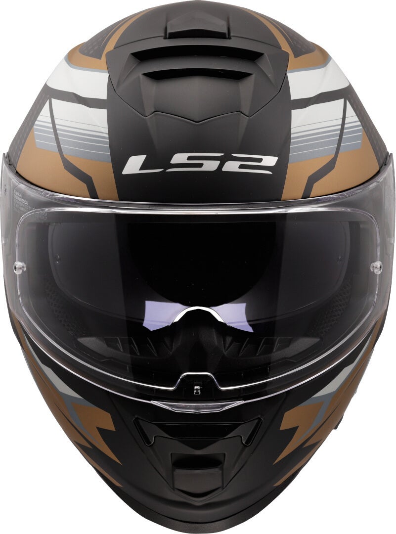LS2 FF800 Storm II Tracker Helm gold matt XXL (63/64) Abbildung 8