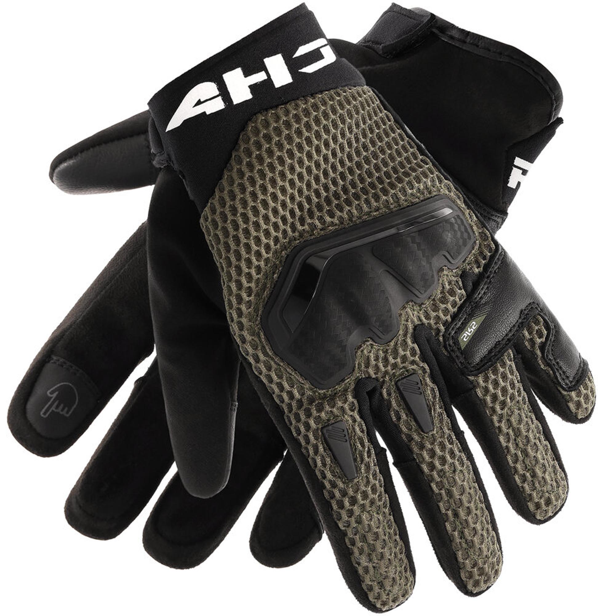 Richa Stradale AP-X Mesh Gants de moto Vert 2XL Figure 4