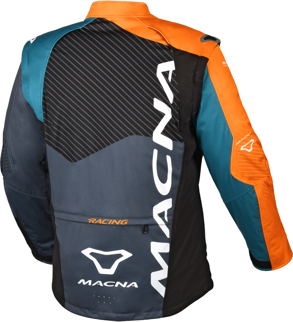 Macna Crest Motocross Jacke grau/orange M Abbildung 2