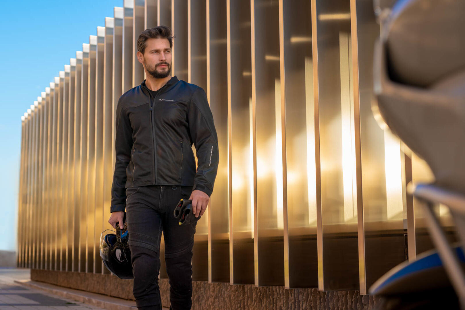 SHIMA Openair Motorrad Textiljacke schwarz L Abbildung 4