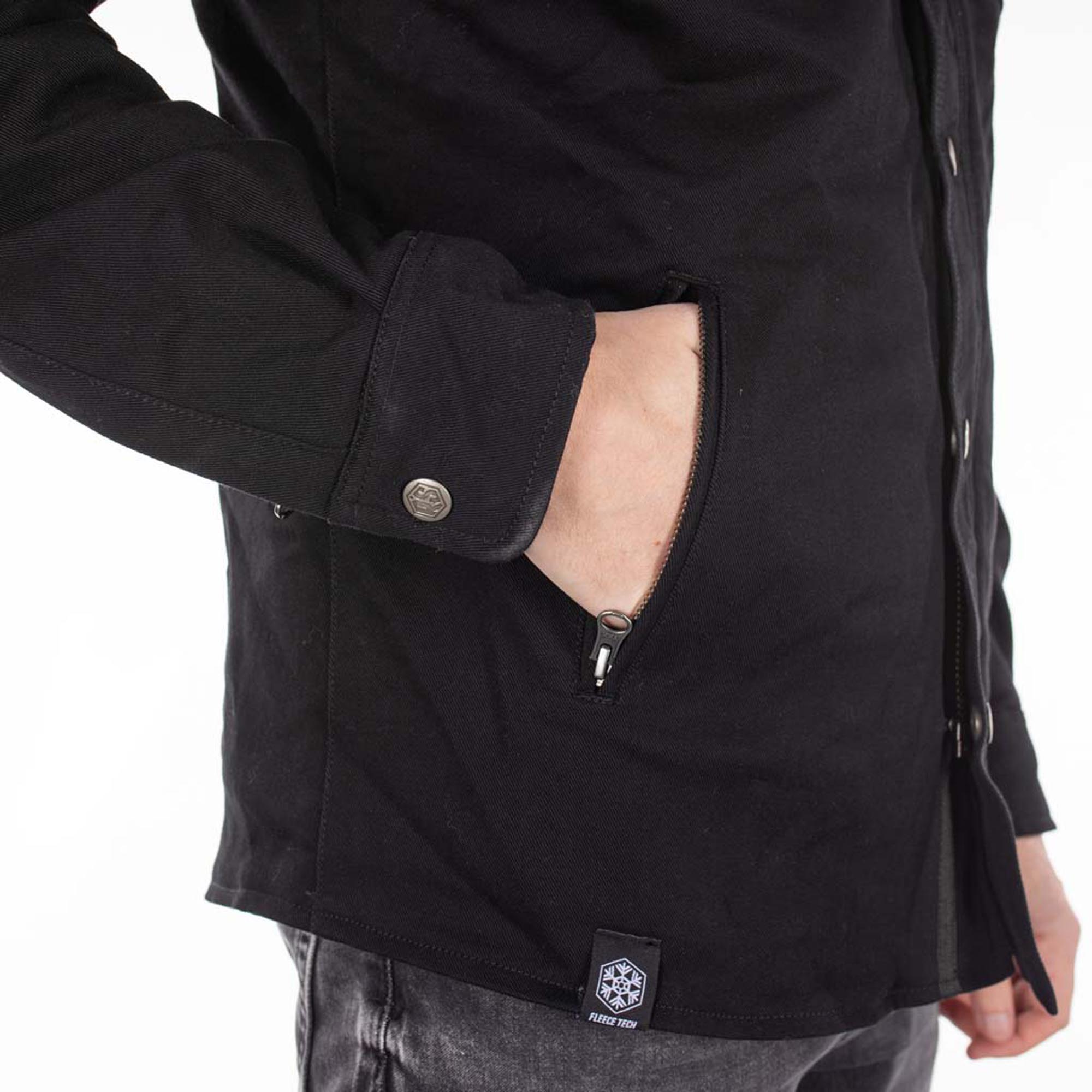 Rusty Stitches Dean Fleece Tech Motorrad Textiljacke L Abbildung 9