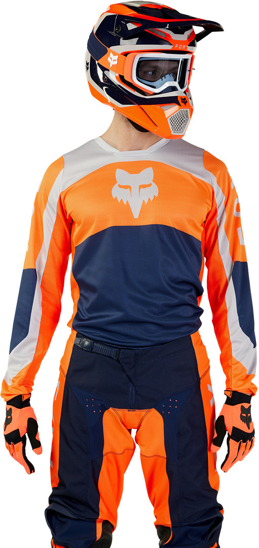FOX 180 Nitro Motocross Jersey orange M Abbildung 5