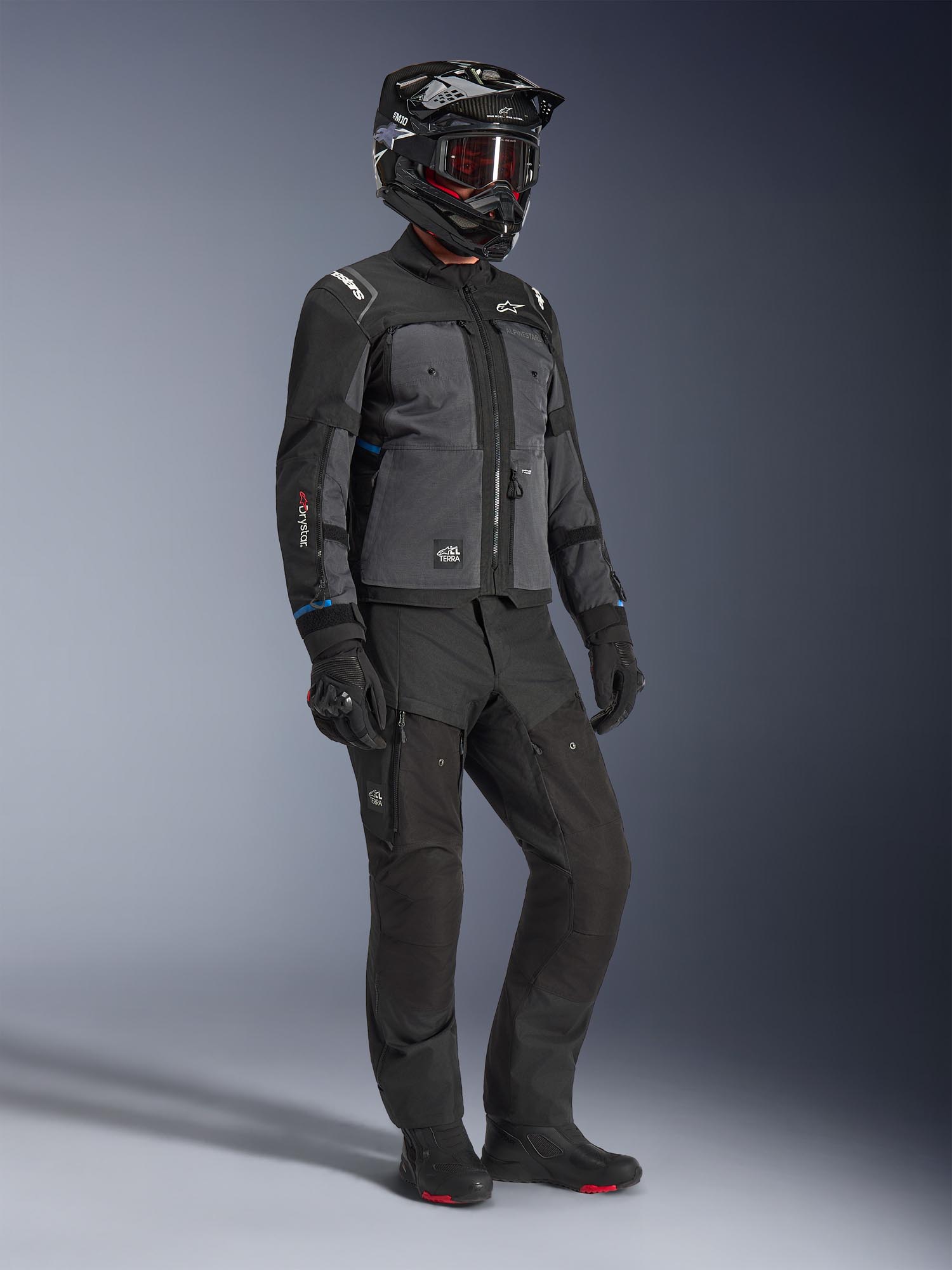 Alpinestars Cusco Drystar waterproof Motorcycle Textile Jacket black/dark grey L Figure 13