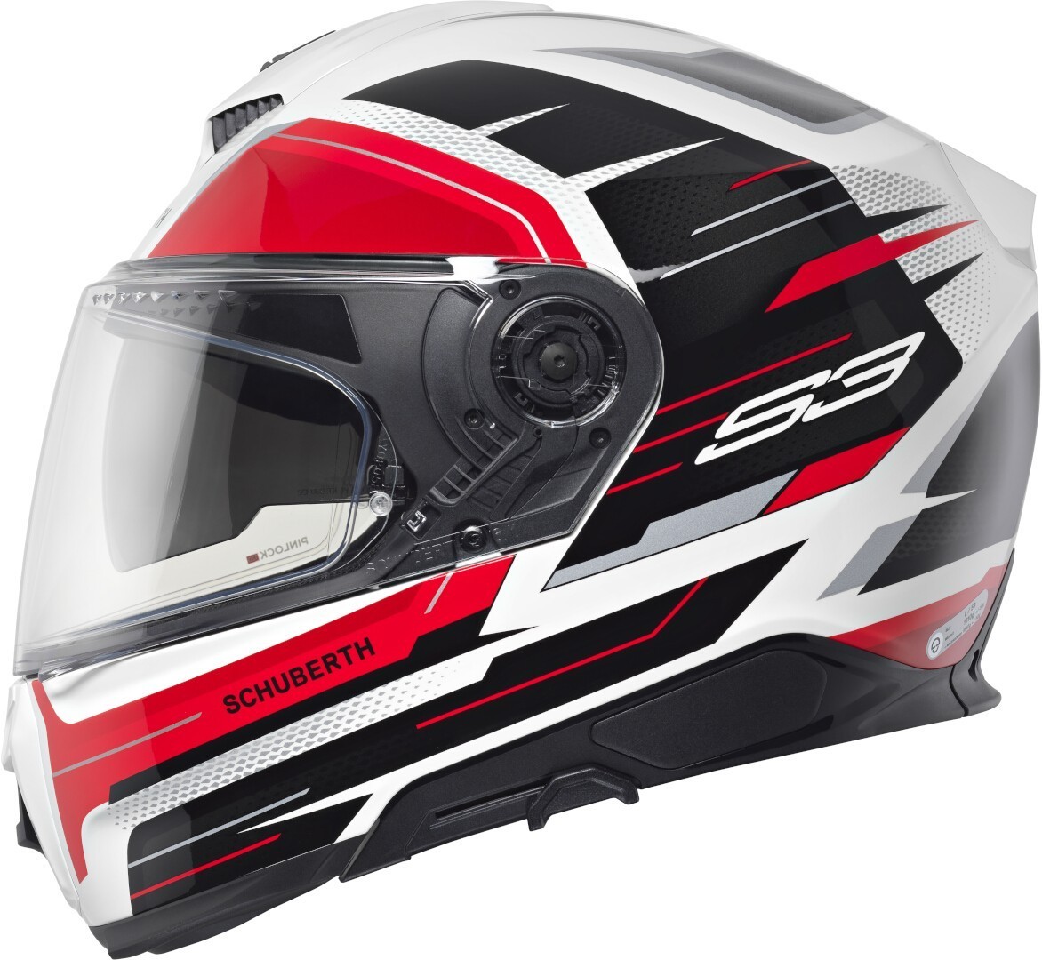 Schuberth S3 Apex Helmet white/red/black S (55) Figure 4