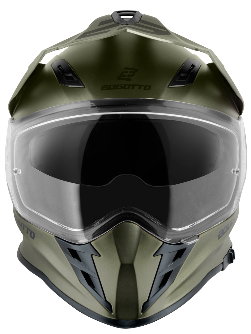 Bogotto V331 Enduro casco Verde S Figura 5