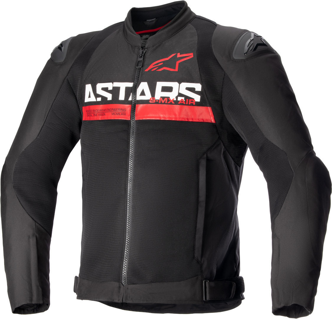 Alpinestars SMX Air Perforated Motorcycle Textile Jacket black/red 4XL Figure 1
