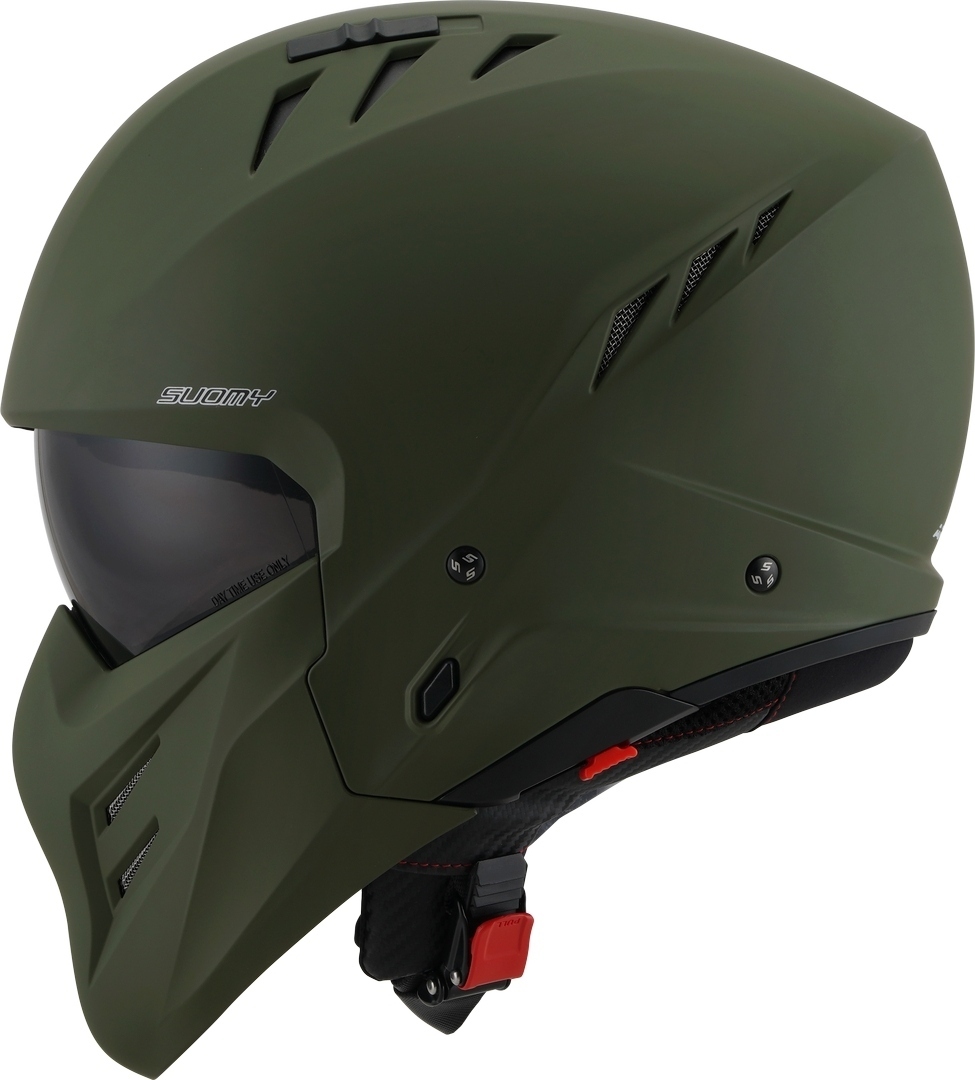 Suomy Armor Plain Cască cu reacție Verde mat M (57/58) Figura 5