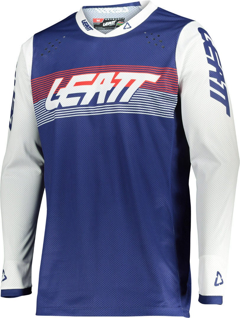 Leatt Moto 4.5 Lite Color Motocross Jersey Indigo XXL Figur 1