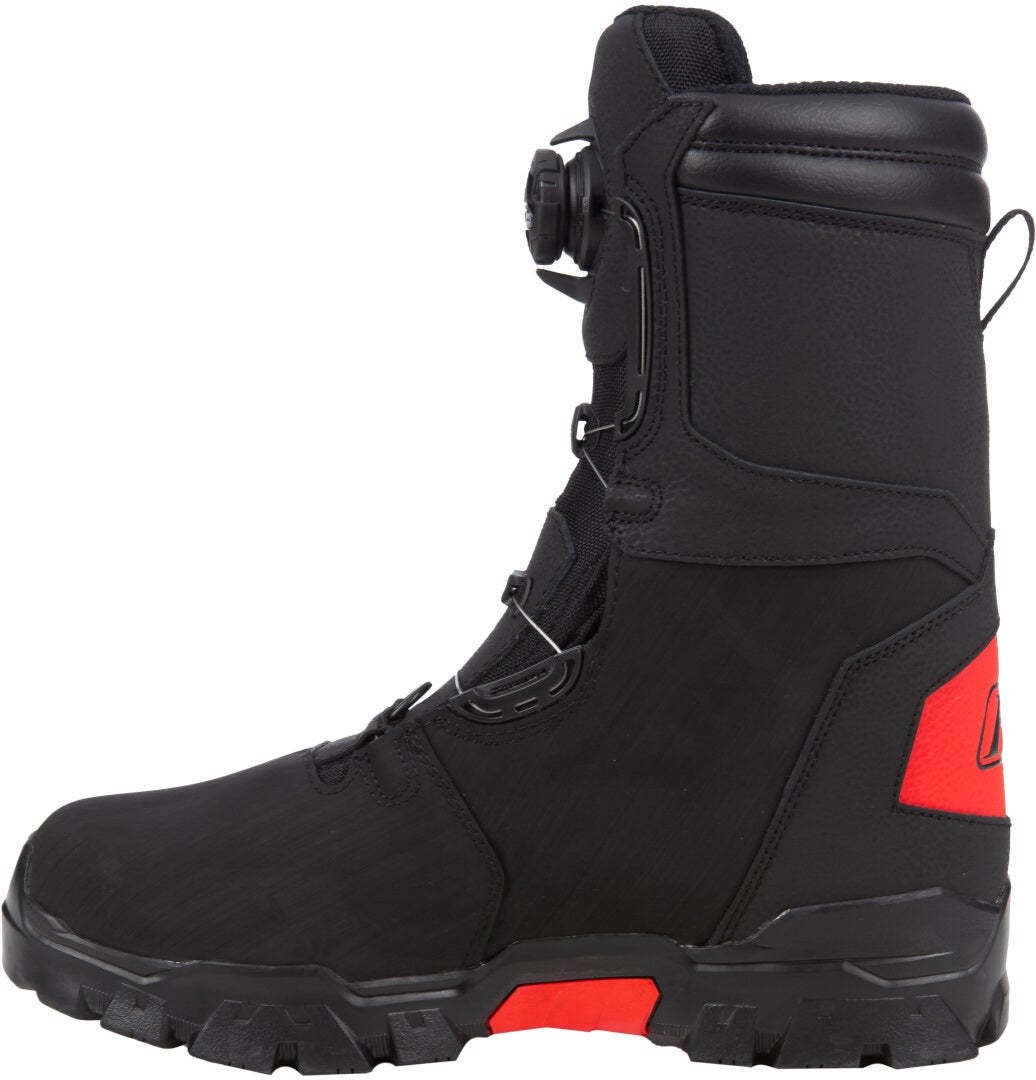 Klim Klutch GTX BOA Snowmobile Boots black/red 14 Figure 5