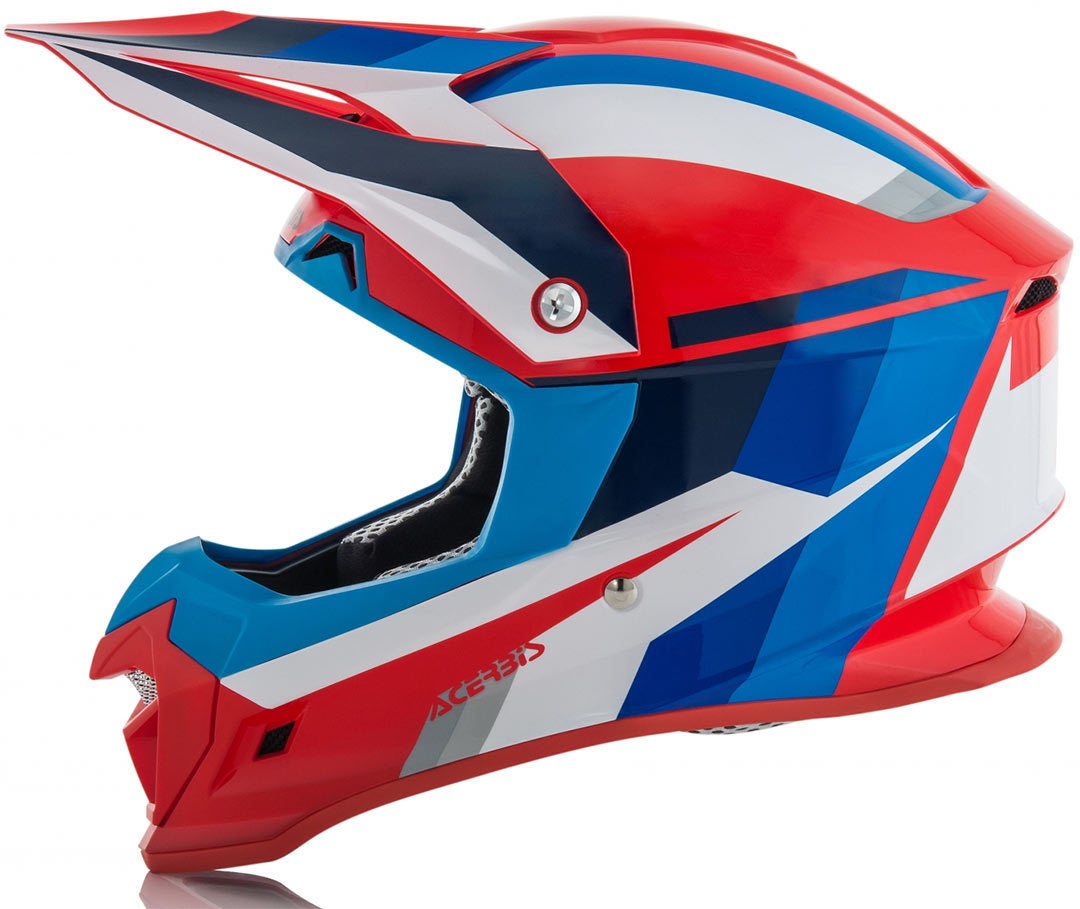 Acerbis Profile 4 Casco Motocross blu/rosso XL (61/62) Figura 3