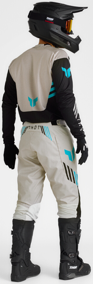 Thor Launchmode Zone Motocross Hose schwarz/beige 36 Abbildung 7