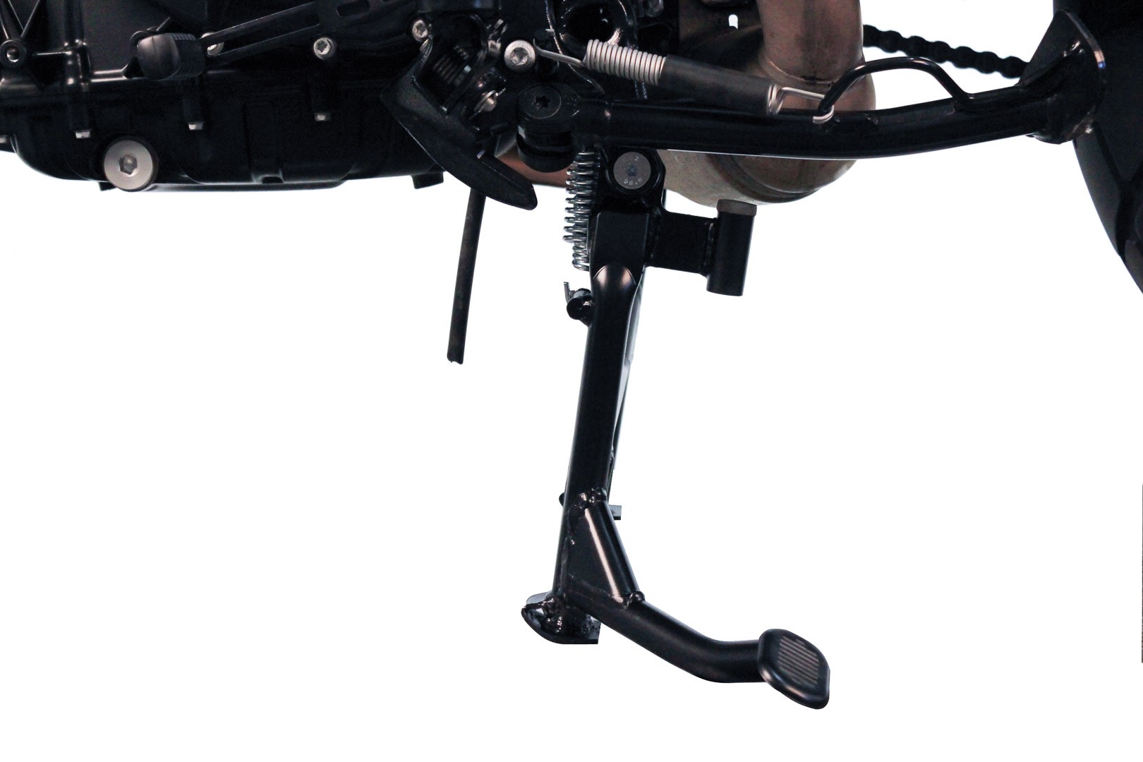 Standul SW-Motech - Negru. BMW F650/700GS Setare mai joasă a suspensiei. Figura 1