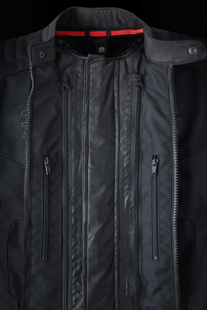 Furygan WB08 Vented+ Motorrad Textiljacke schwarz/weiß M Abbildung 10