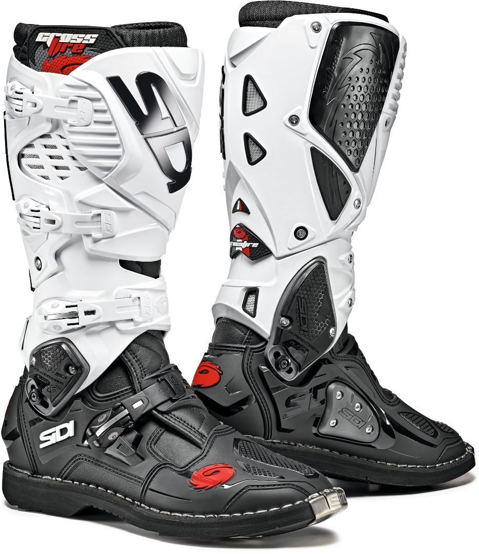 Sidi Crossfire 3 Motokrosové boty černobílá 42 Obrázek 1