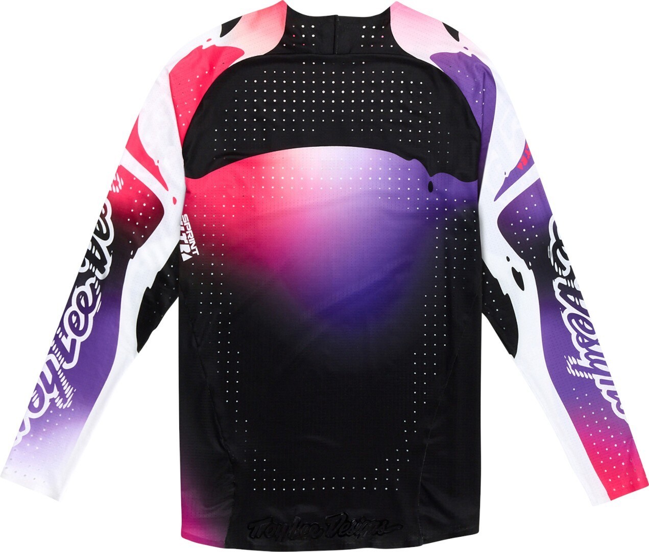 Troy Lee Designs SE Ultra Drip Tricou de motocross Negru/Alb/Mov L Figura 2
