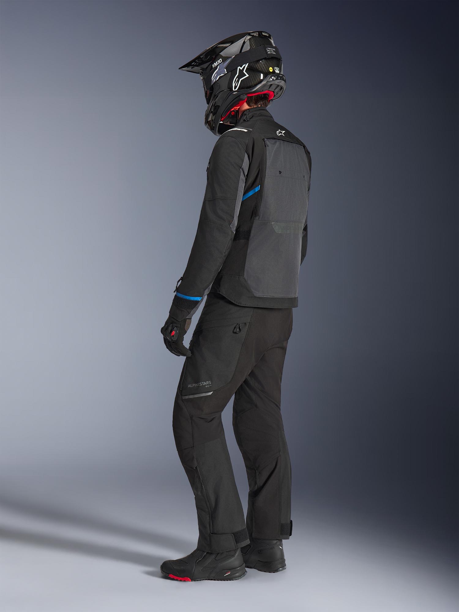 Alpinestars Cusco Drystar waterproof Motorcycle Textile Jacket black/dark grey L Figure 10