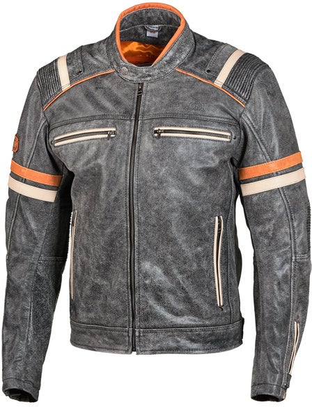 Grand Canyon Colby Mænds motorcykel læderjakke 48 Figur 1