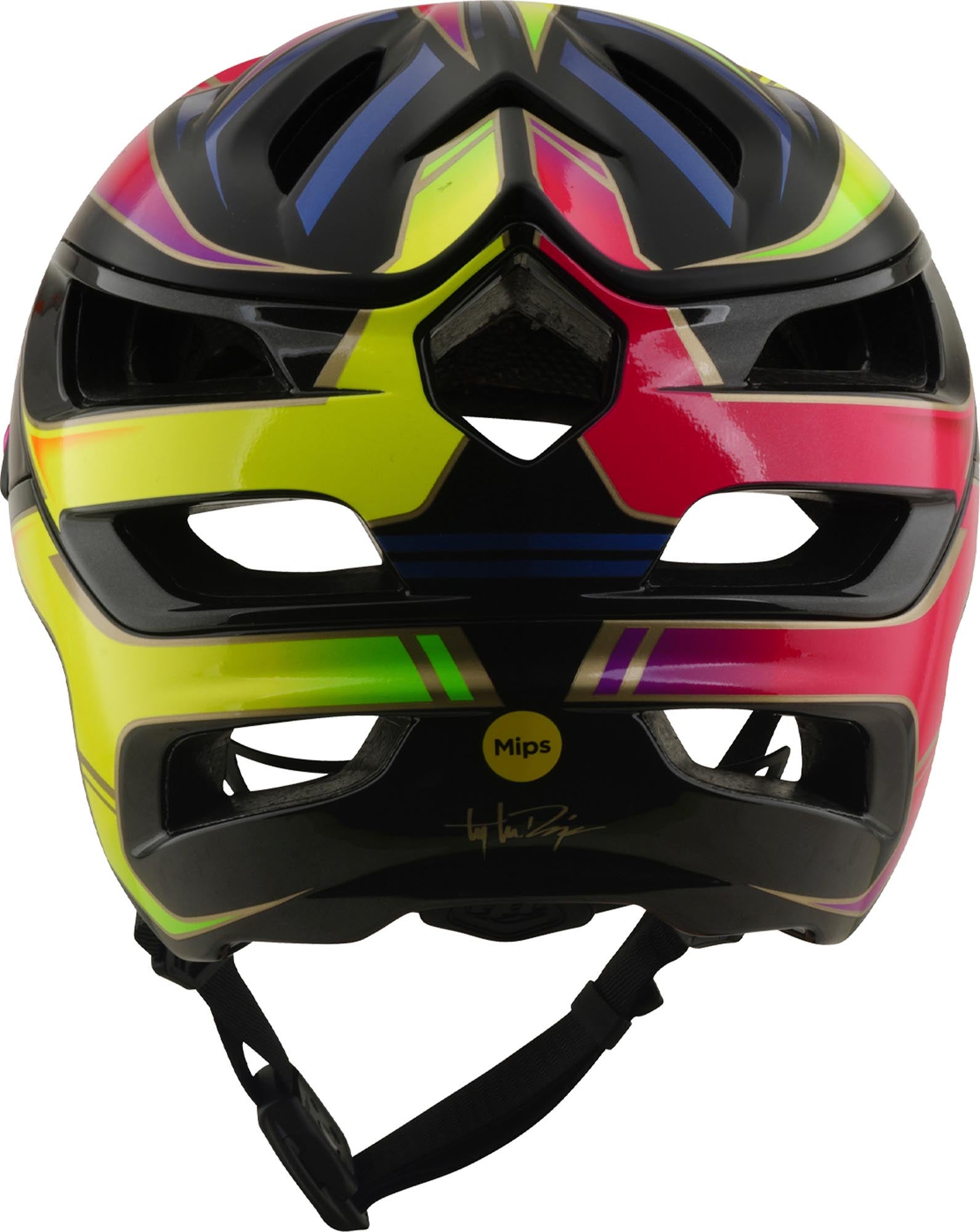 Troy Lee Designs A3 MIPS Electra Casque de vélo noir/jaune/rouge M-L (57/59) Figure 5