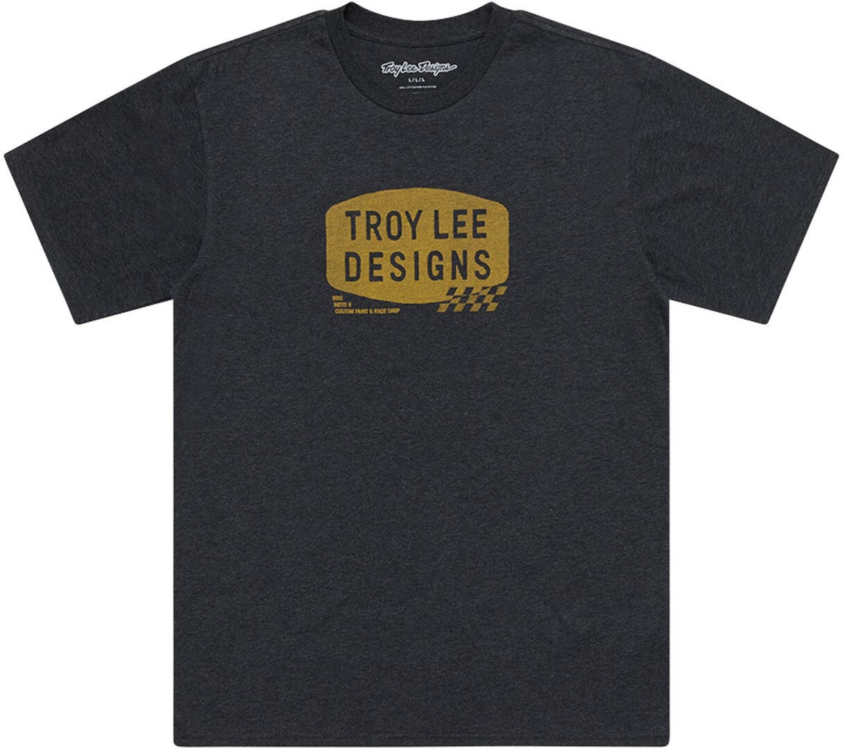 Troy Lee Designs Stamp Triko černá/žlutá M Obrázek 1