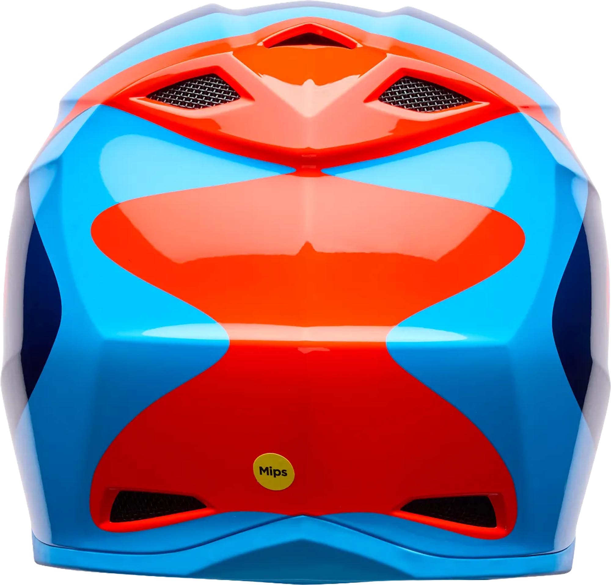 Bell MX-10 MIPS Wave Cască de motocross pentru tineret portocaliu/albastru Y/L (52/53) Figura 4