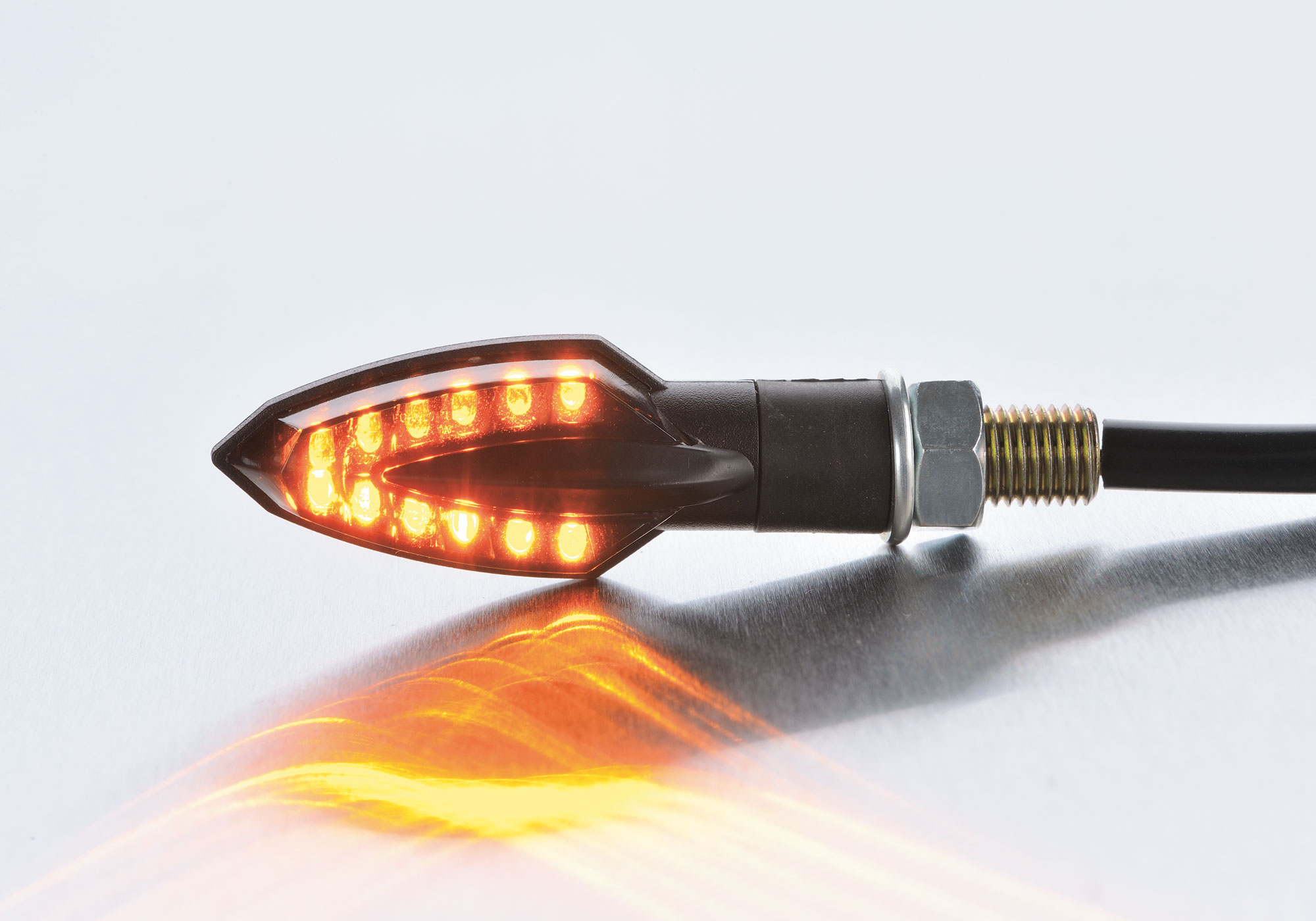 Indicator LED PROTECH RC-10 plastic negru Figura 3