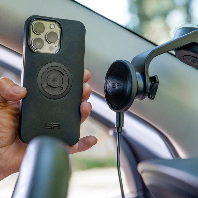 SP Connect Sugkoppshållare med SPC+ induktionsladdning Figur 5