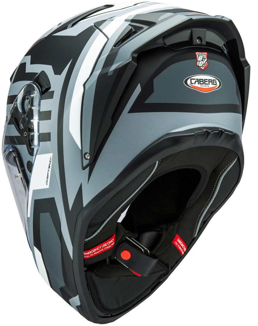 Caberg Drift Evo II Horizon Helmet black/grey/white S (55/56) Figure 3