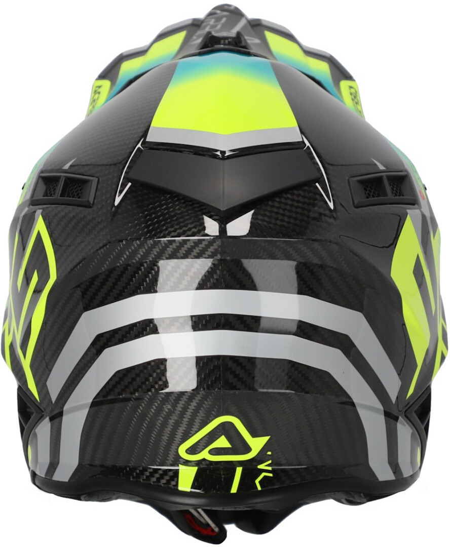 Acerbis Steel Carbon Motocross hjälm svart/gul XXL (63/64) Figur 4