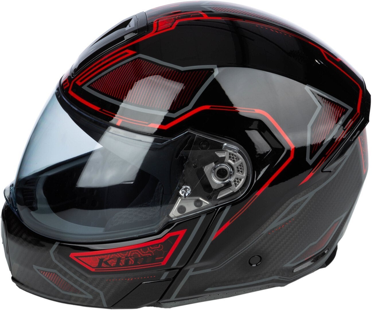 Klim GT1 Expedition Carbon Helmet black/red XXL (63/64) Figure 7