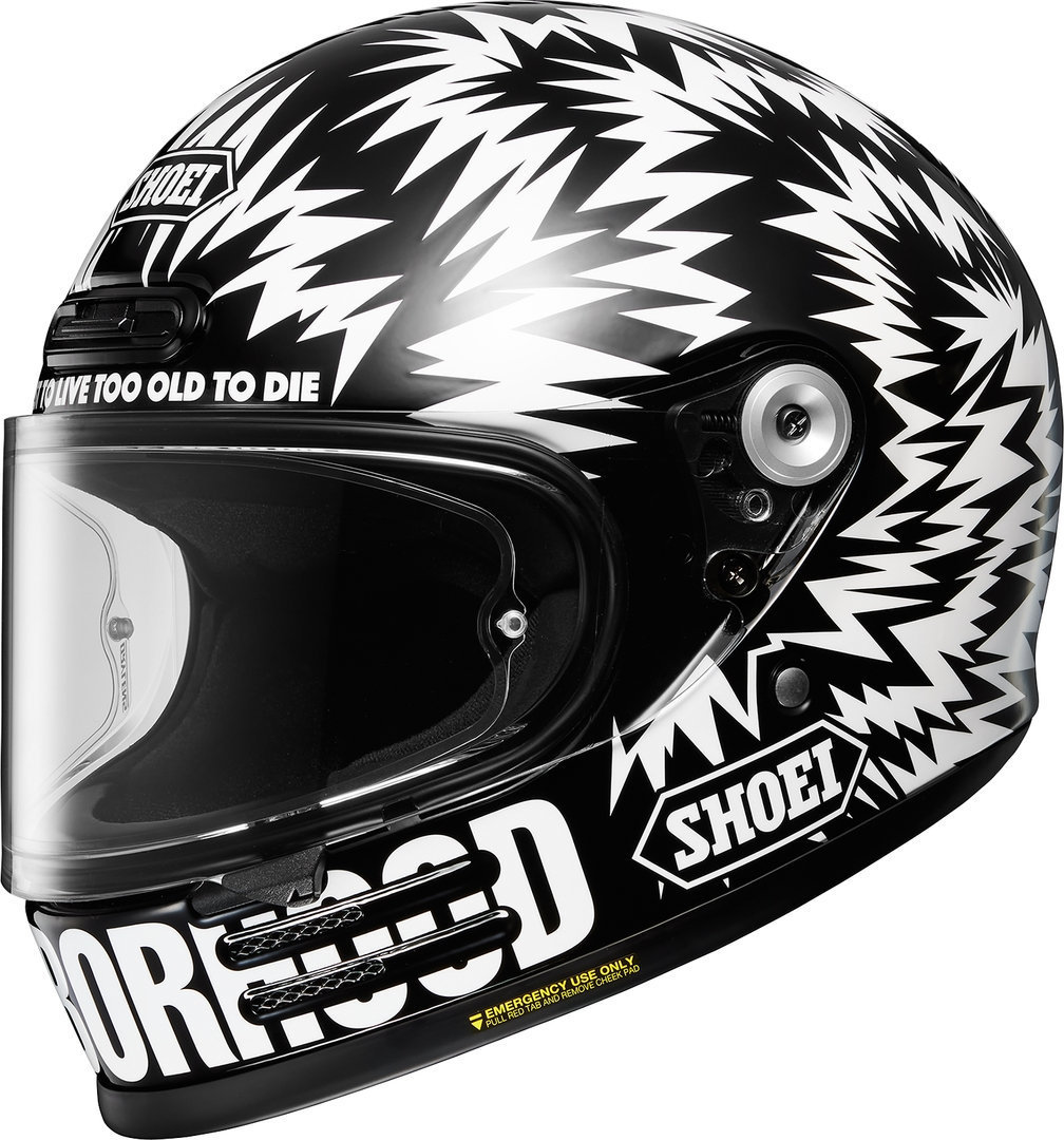 Shoei Glamster 06 Neighborhood X Death Spray Custom Hjälm Förlust (59/60) Figur 1