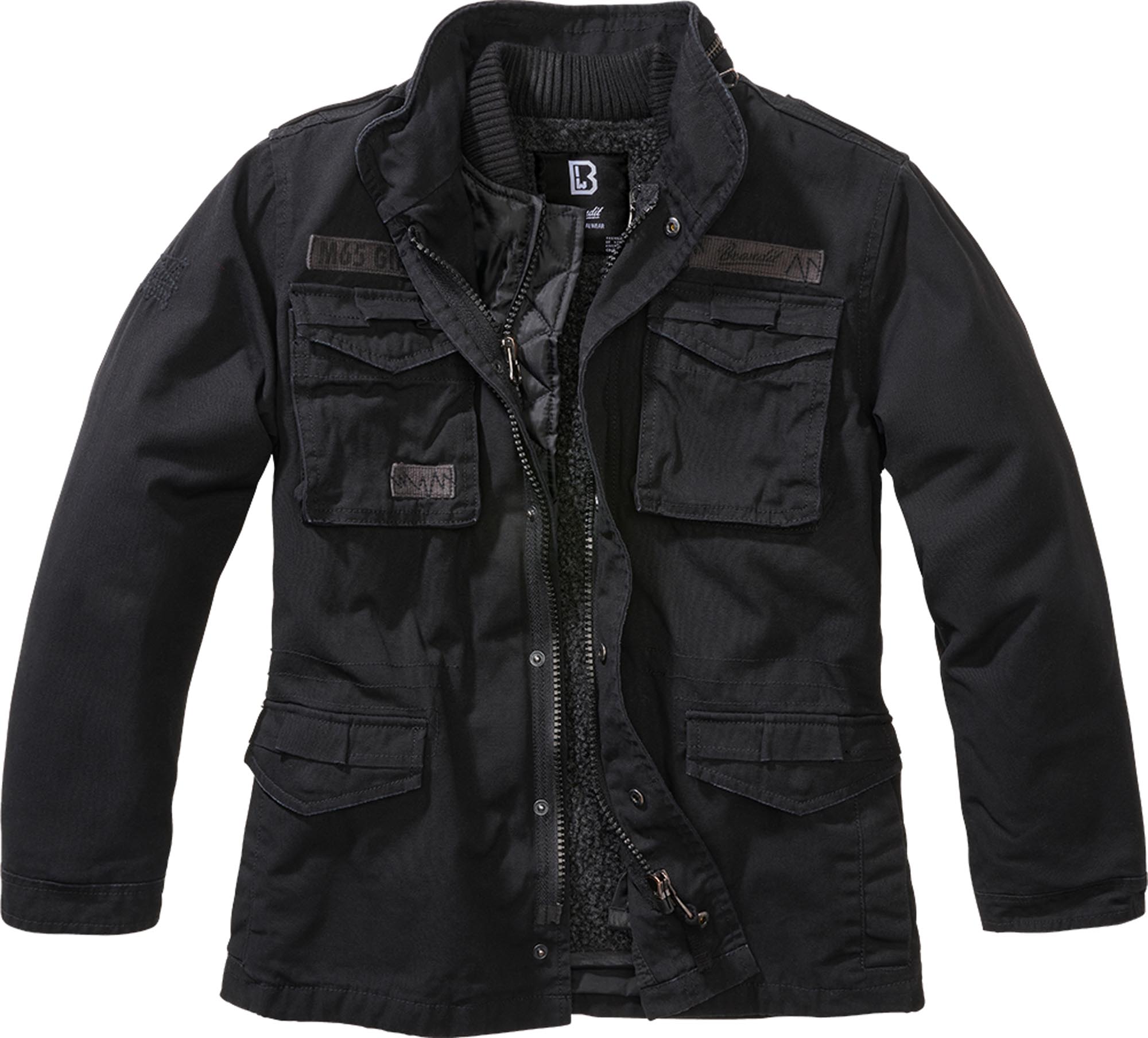 Brandit M65 Giant Veste pour enfants noir 122-128 Figure 1