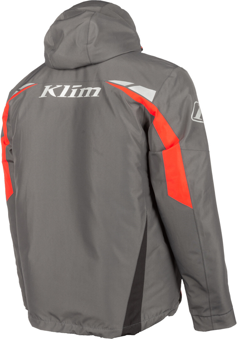 Klim Rift Snowmobile Jacket grey/red 3XL Figure 2