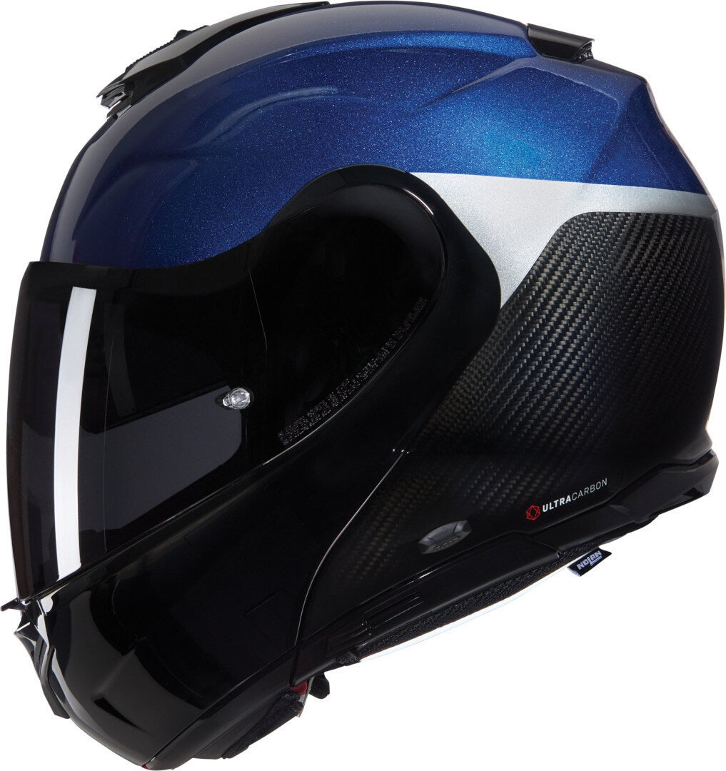 Nolan X-1005 Ultra Carbon Verniciatura Speciale N-Com Přilba modrá/černá L (60) Obrázek 2