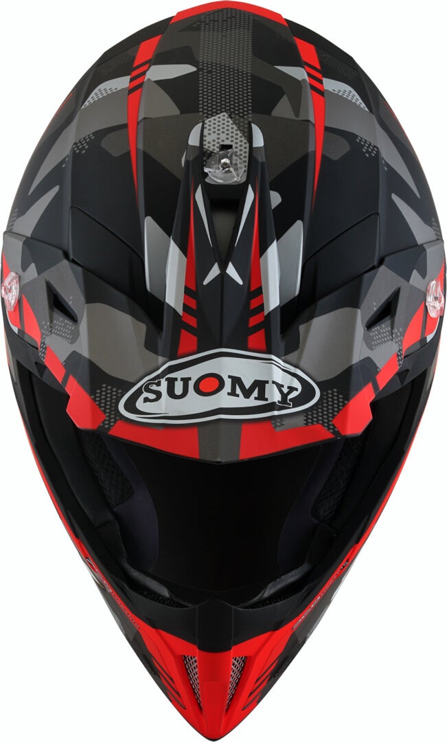 Suomy X-Wing Camouflager Capacete de motocross Red Matt 2XL Figura 8